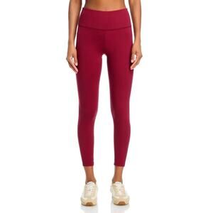 AQUA ATHLETICS high rise 7/8 leggings exclusive - mahogany XLarge $78.00